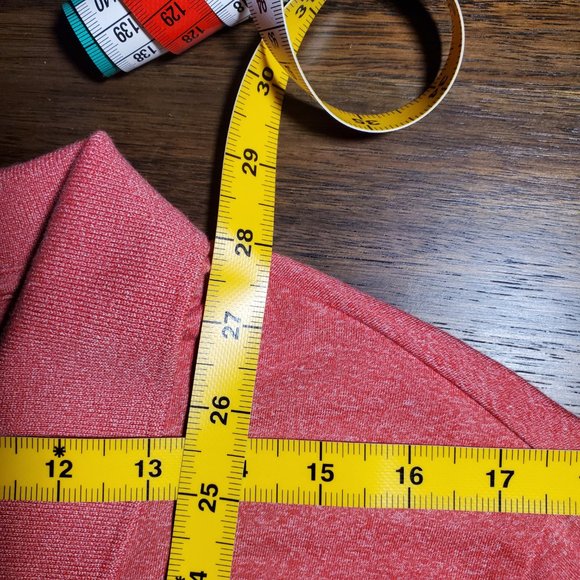 Claiborne Men's Polo - Size M Slim & Stretch Salmon  - NWT - Picture 8 of 8